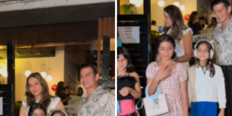 watch:-isha-koppikar-makes-rare-appearance-with-ex-husband-timmy-narang-and-daughter