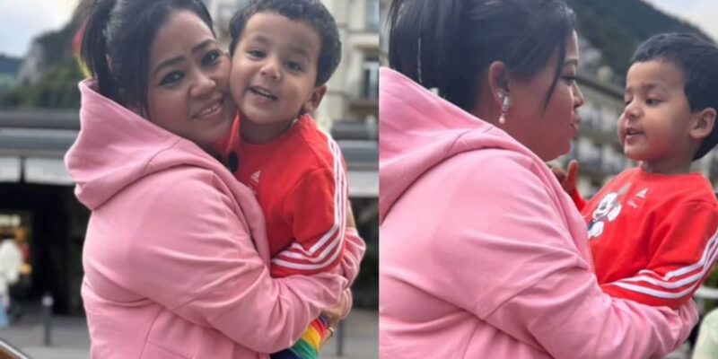 if-pure-love-had-a-face,-it-would-look-a-lot-like-this-bharti-singh-and-son-gola’s-post