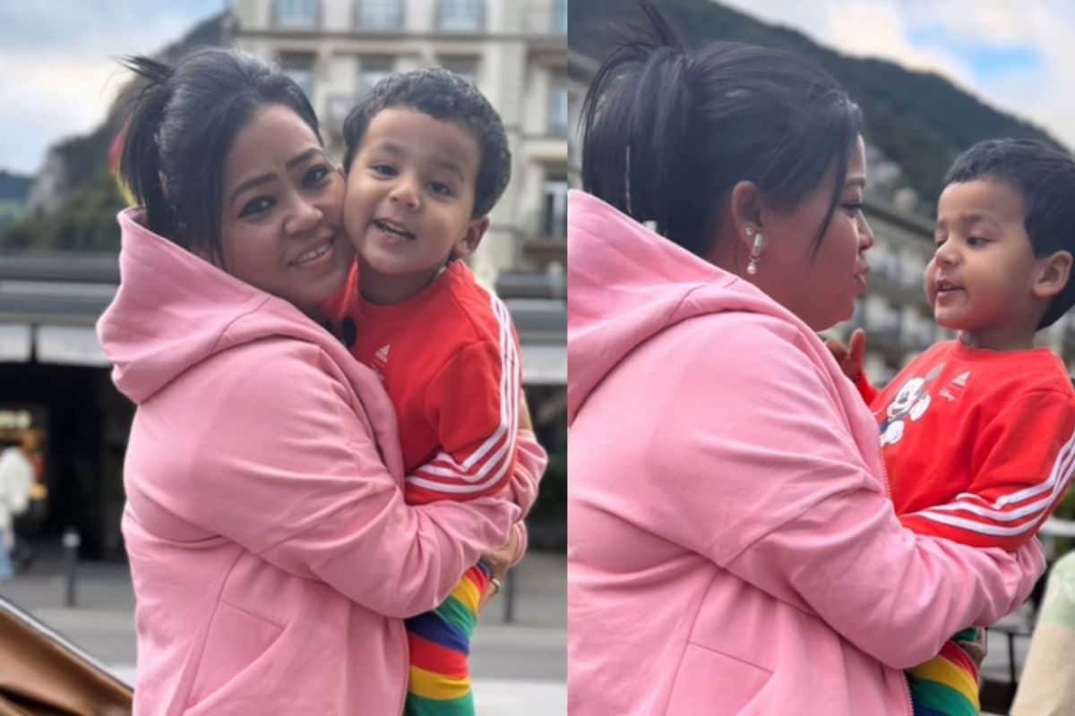 if-pure-love-had-a-face,-it-would-look-a-lot-like-this-bharti-singh-and-son-gola’s-post