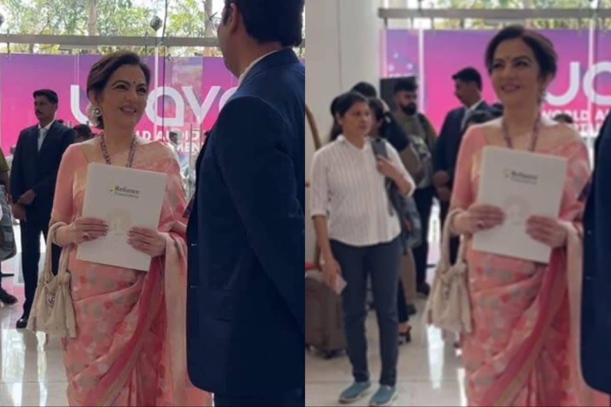 waves-2025:-nita-ambani’s-peach-and-pink-saree-look-is-all-about-timeless-elegance