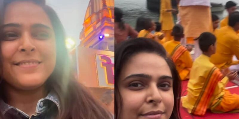 madhurima-tuli-was-moved-to-tears-after-performing-ganga-aarti-in-rishikesh