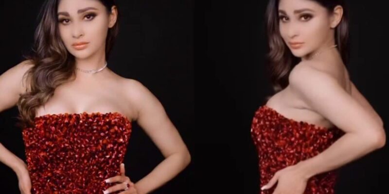 mouni-roy-ditches-lbd-for-a-dazzling-red-mini-dress-at-cannes-dinner