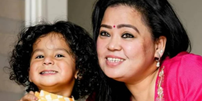 comedian-bharti-singh’s-honest-mom-moment:-‘golla-bohot-tang-karta-hai’