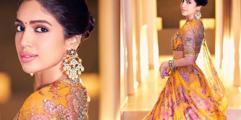 bhumi-pednekar-serves-summer-bridal-inspiration-in-a-saffron-floral-lehenga
