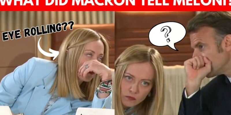 giorgia-meloni’s-epic-eye-roll-at-macron-during-g7-summit-secret-talks-sparks-viral-frenzy-|-n18g